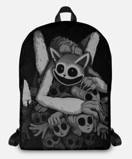 Poppy Playtime Monster CatNap Kids Faces Backpack
